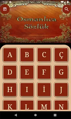 Osmanlıca Türkçe Sözlük Lügat android App screenshot 6